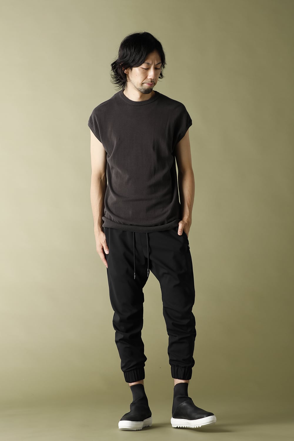 Wool jersey Pants