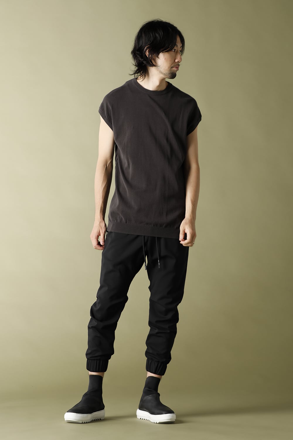 Wool jersey Pants