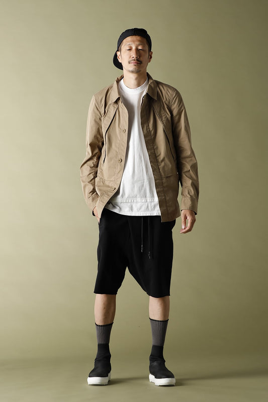 Cross jersey Shorts Black