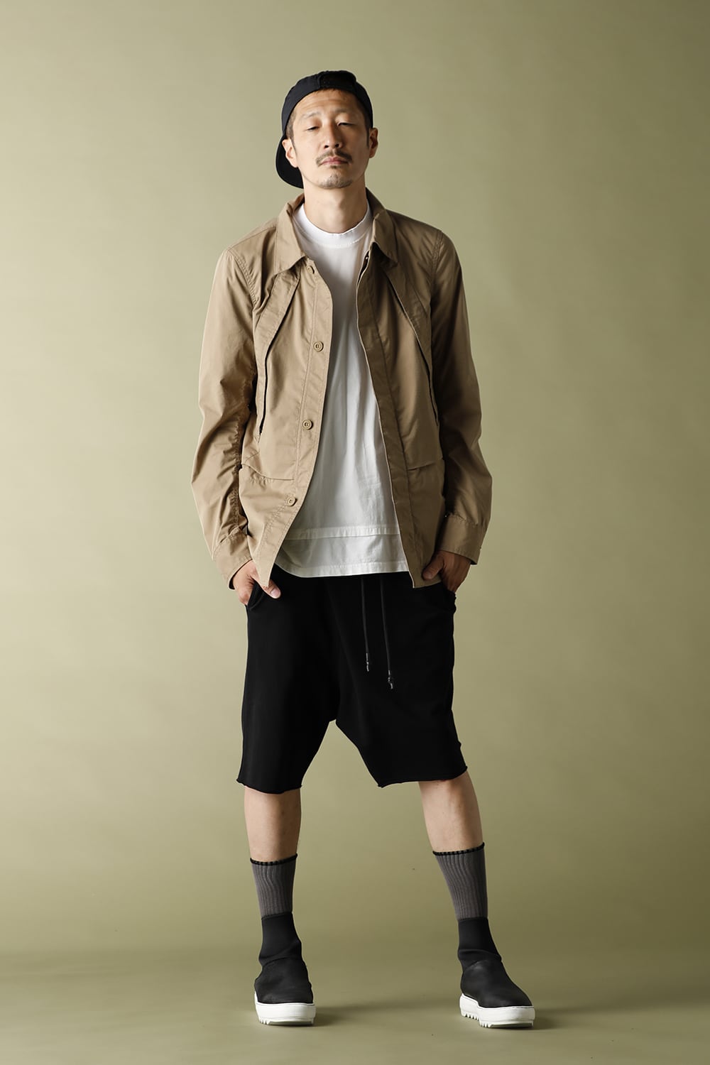 Cross jersey Shorts Black