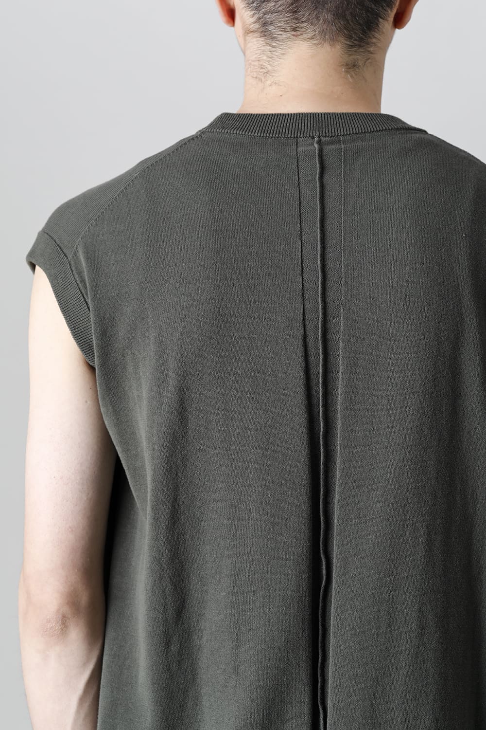 Cross Knit Jersey Khaki