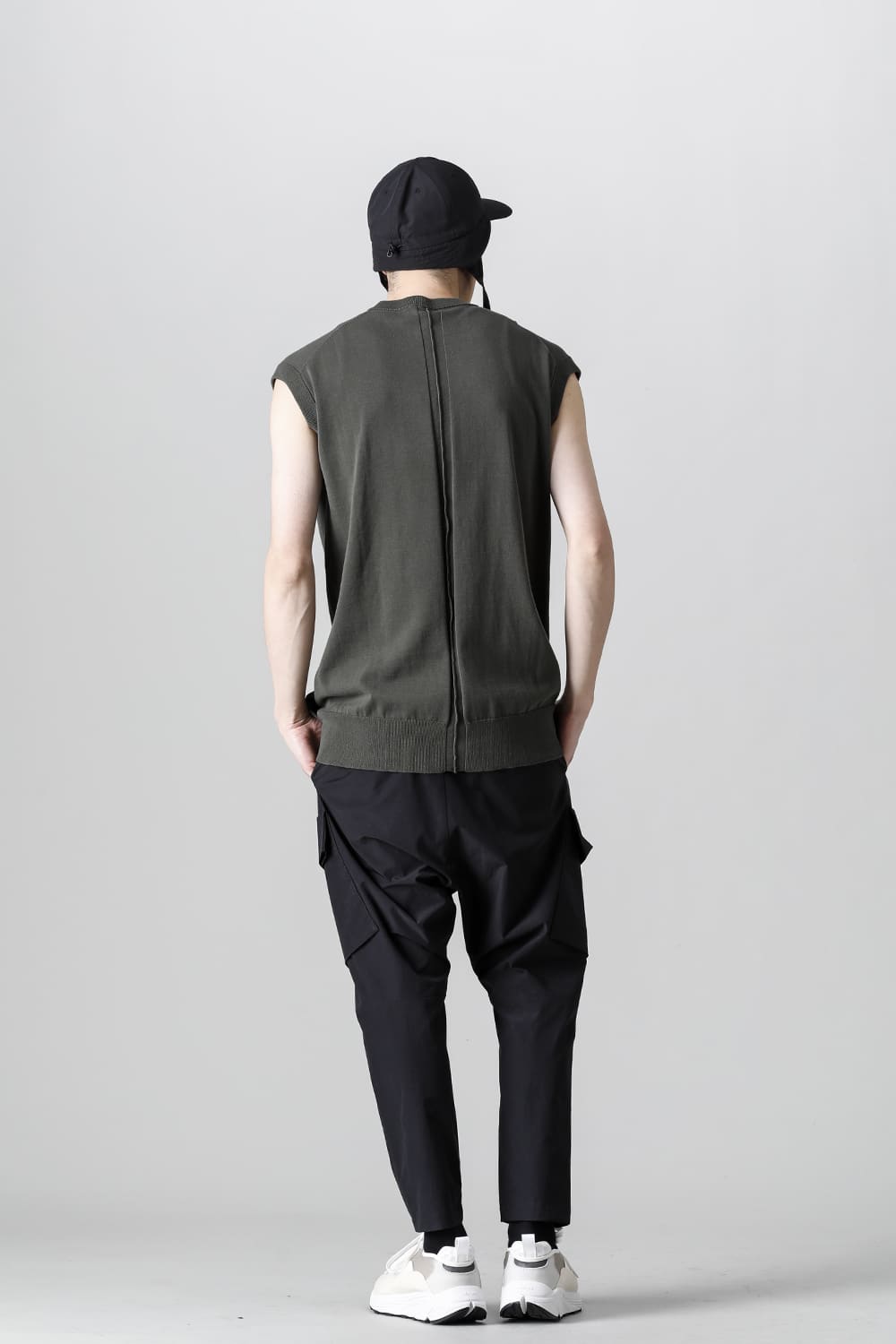 Cross Knit Jersey Khaki