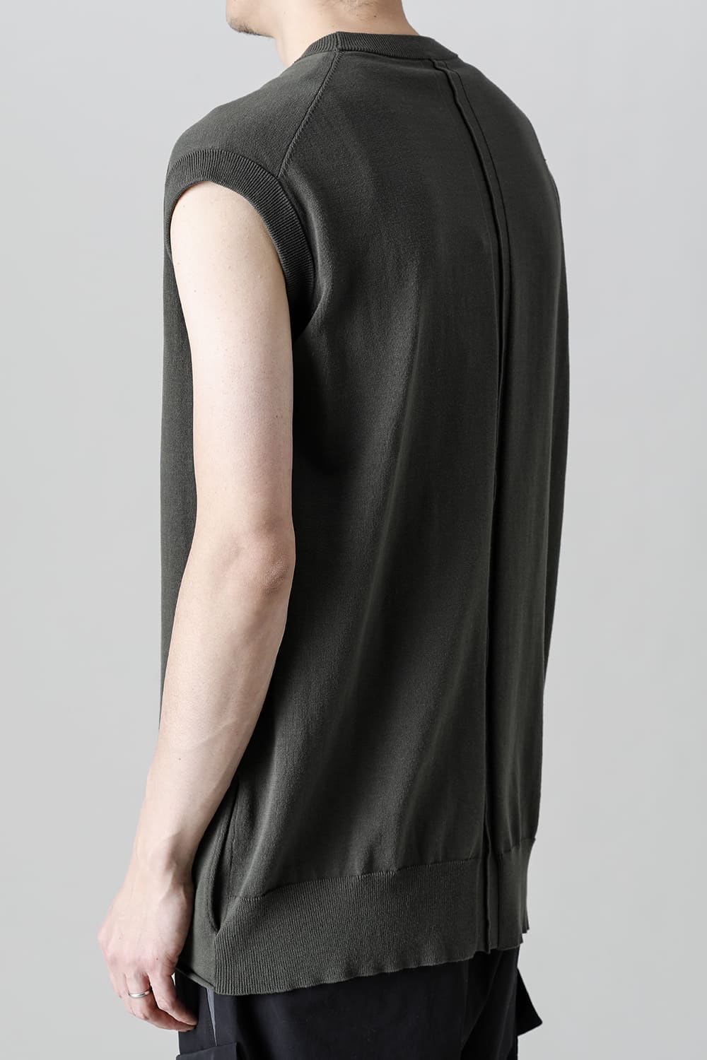 Cross Knit Jersey Khaki