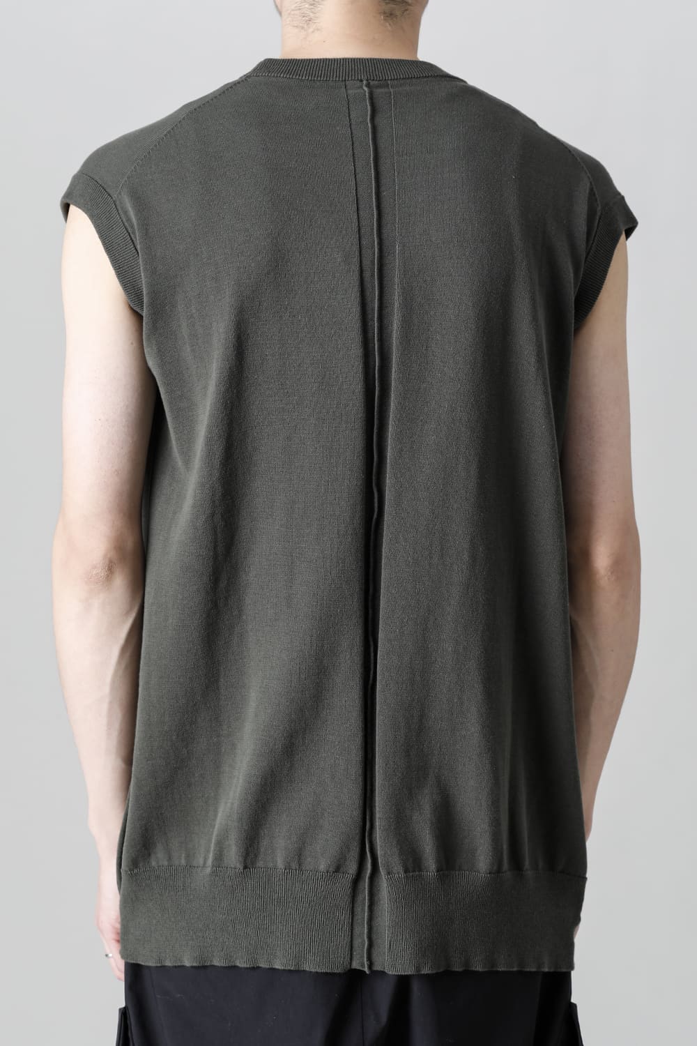 Cross Knit Jersey Khaki