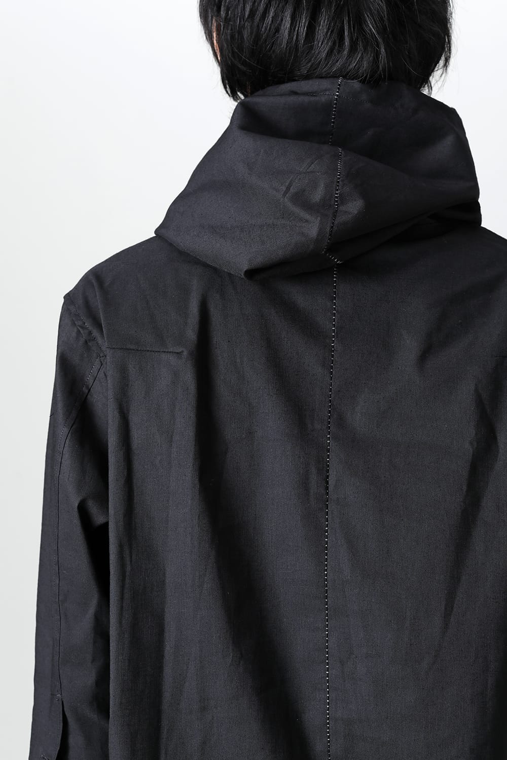 3/4 Hoodie Black