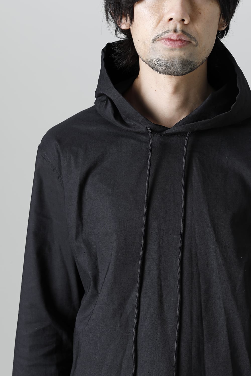 3/4 Hoodie Black