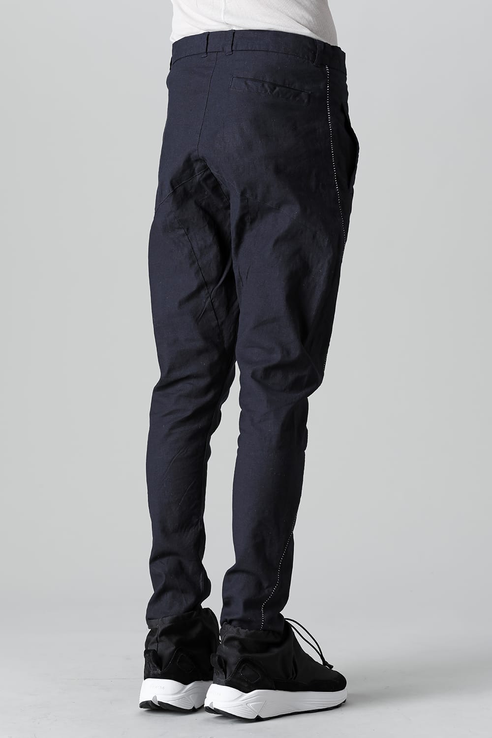 リネンジャージー ソリッド D.Navy