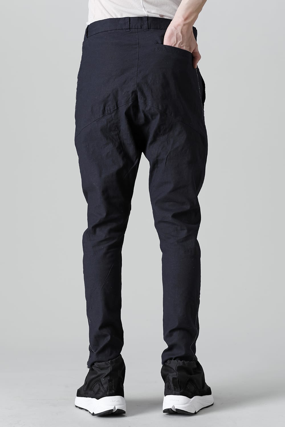 リネンジャージー ソリッド D.Navy