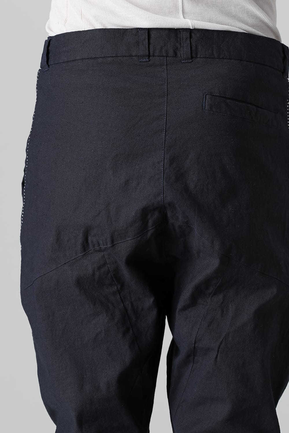 リネンジャージー ソリッド D.Navy