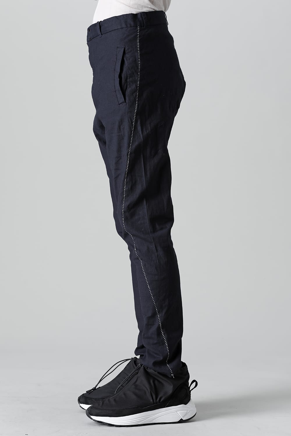 リネンジャージー ソリッド D.Navy