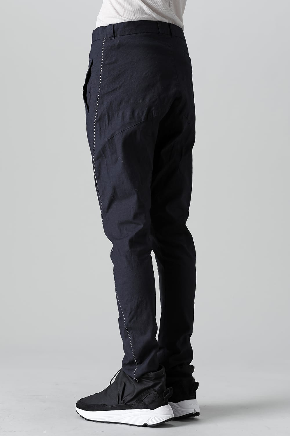 リネンジャージー ソリッド D.Navy