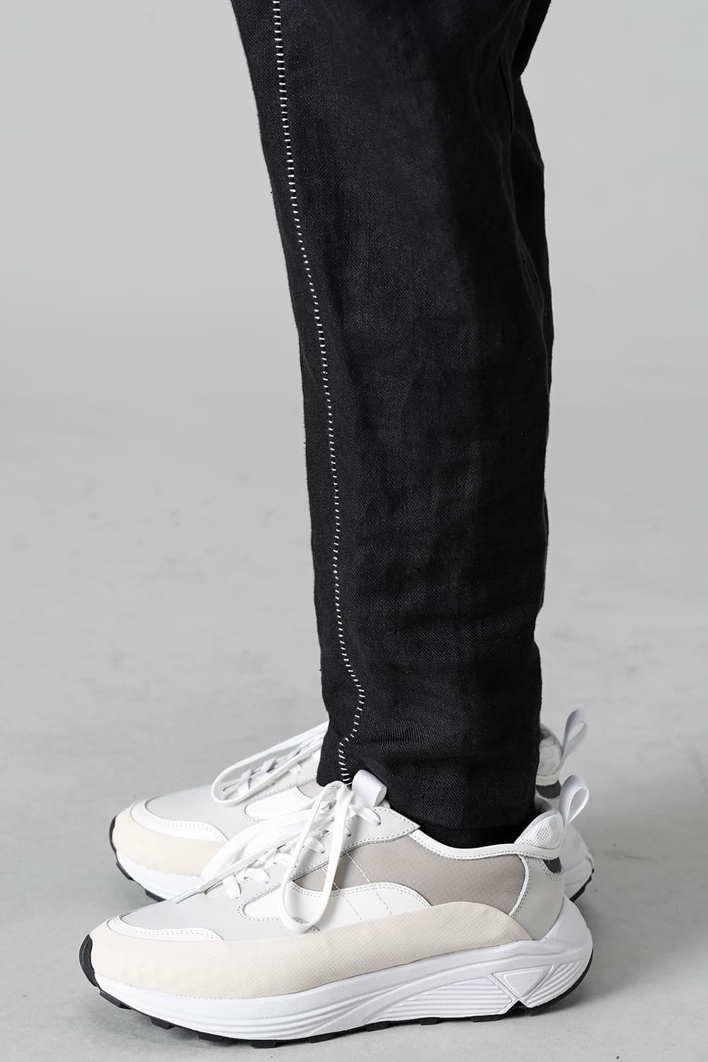 Heavy Linen Jodhpur Black