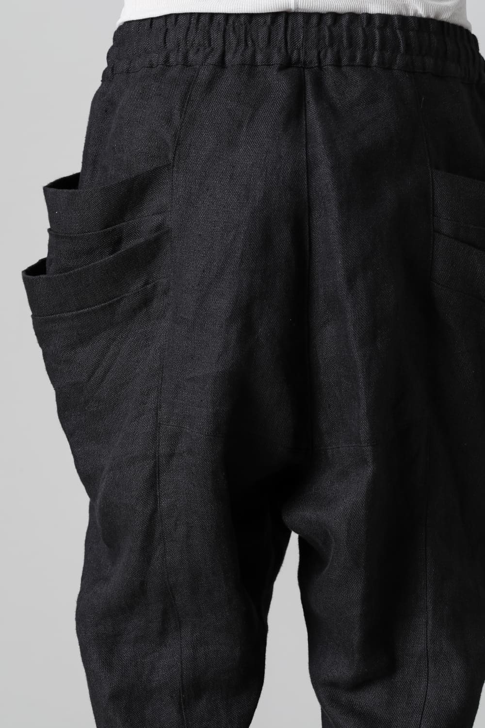 Heavy Linen Jodhpur Black