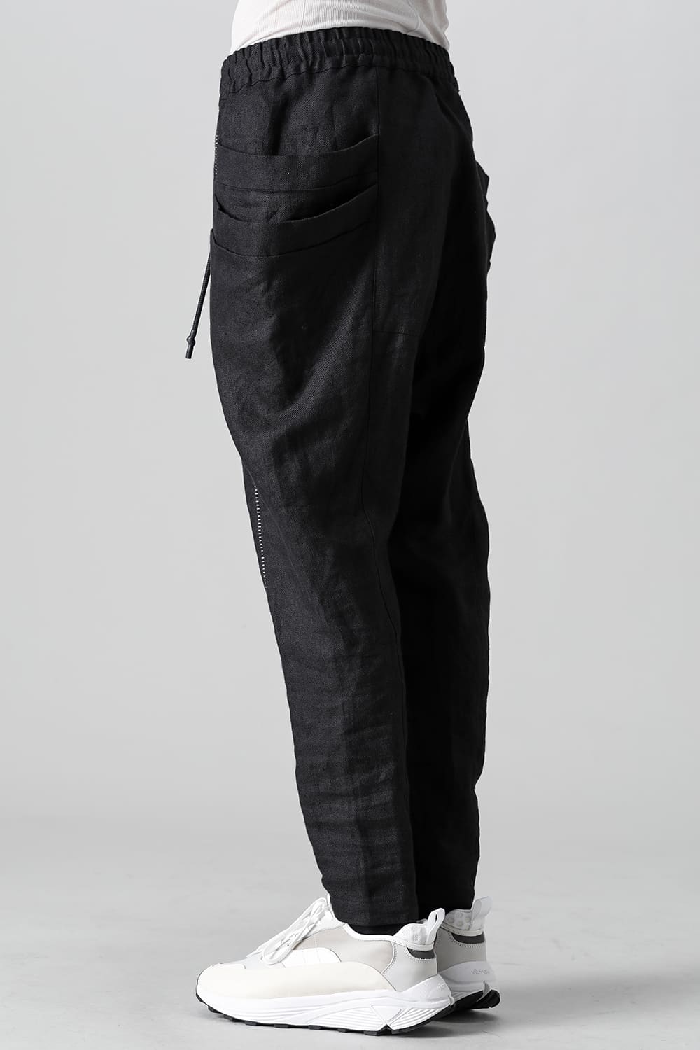 Heavy Linen Jodhpur Black