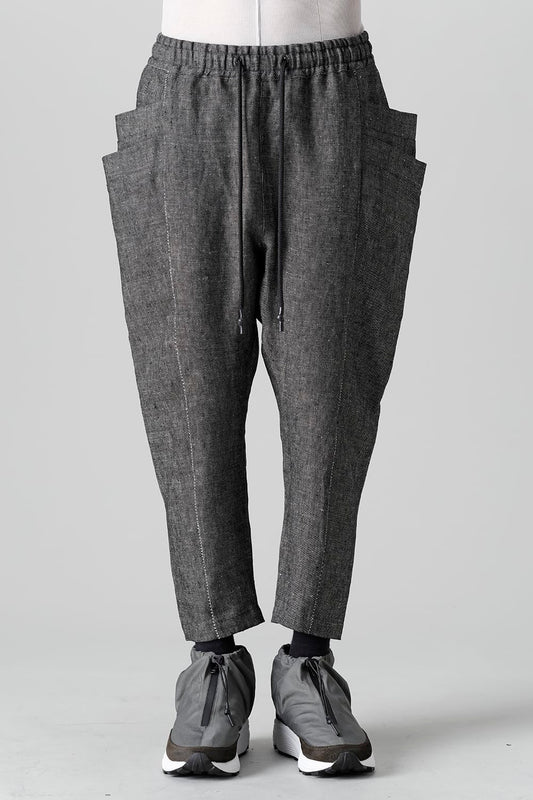 Heavy Linen Jodhpur T.Black