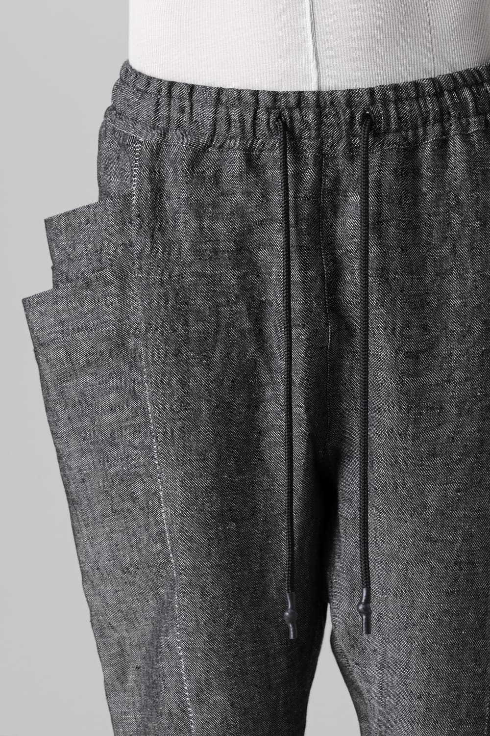 Heavy Linen Jodhpur T.Black