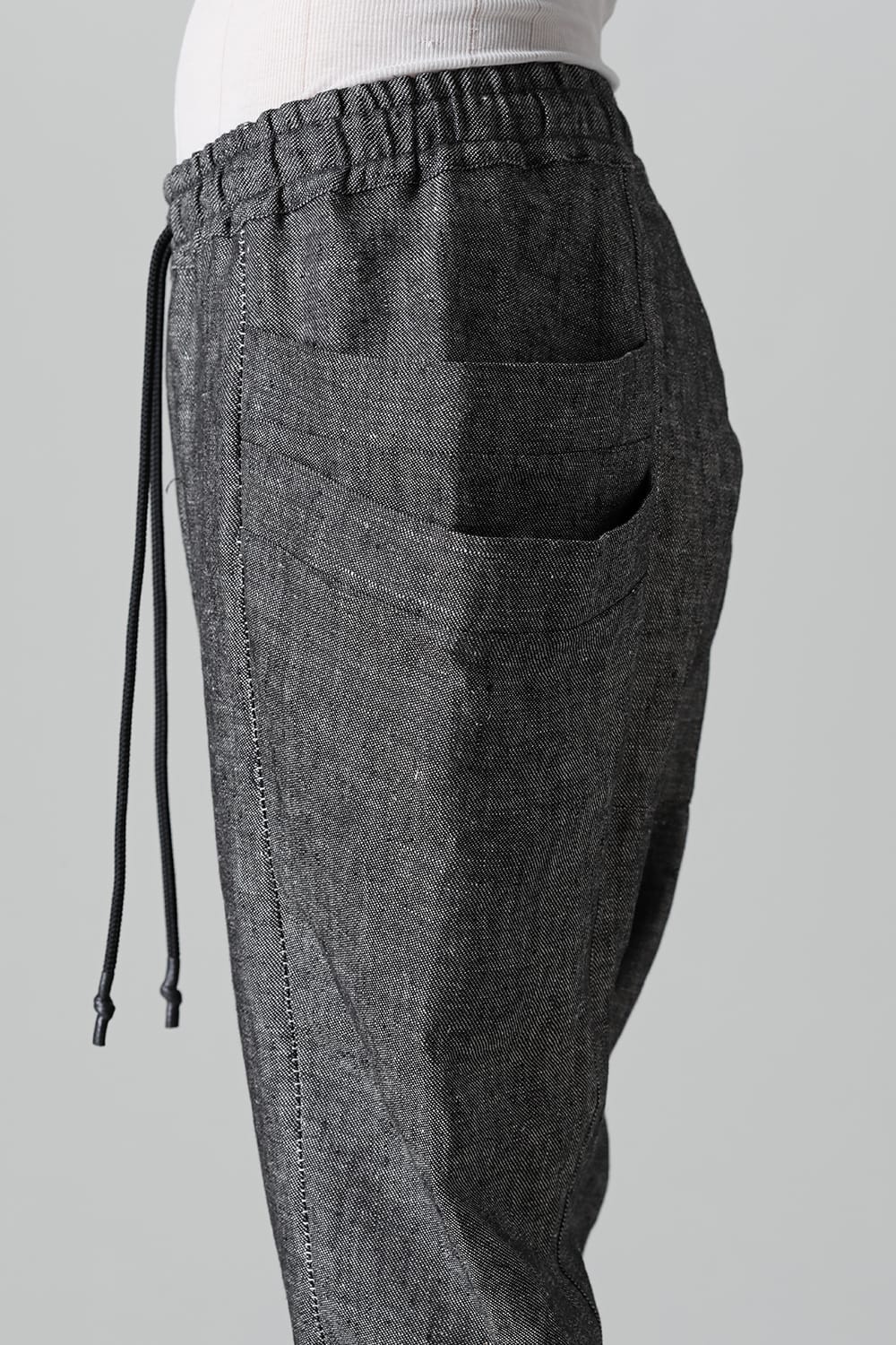 Heavy Linen Jodhpur T.Black