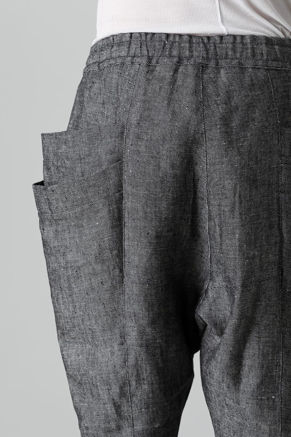 Heavy Linen Jodhpur T.Black