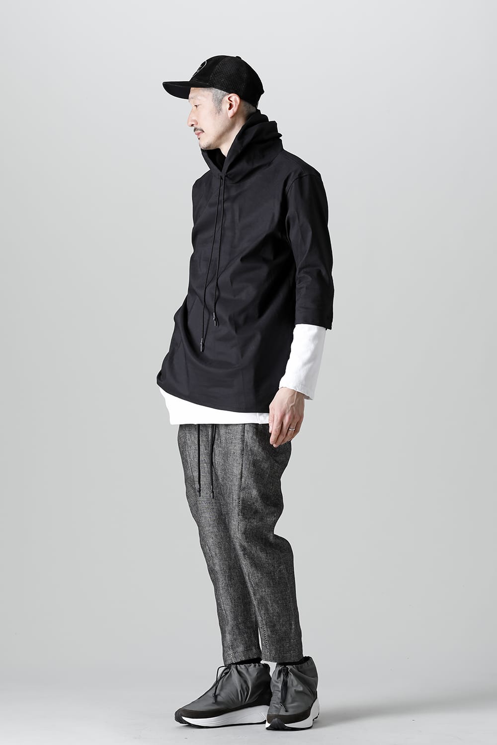 Heavy Linen Jodhpur T.Black