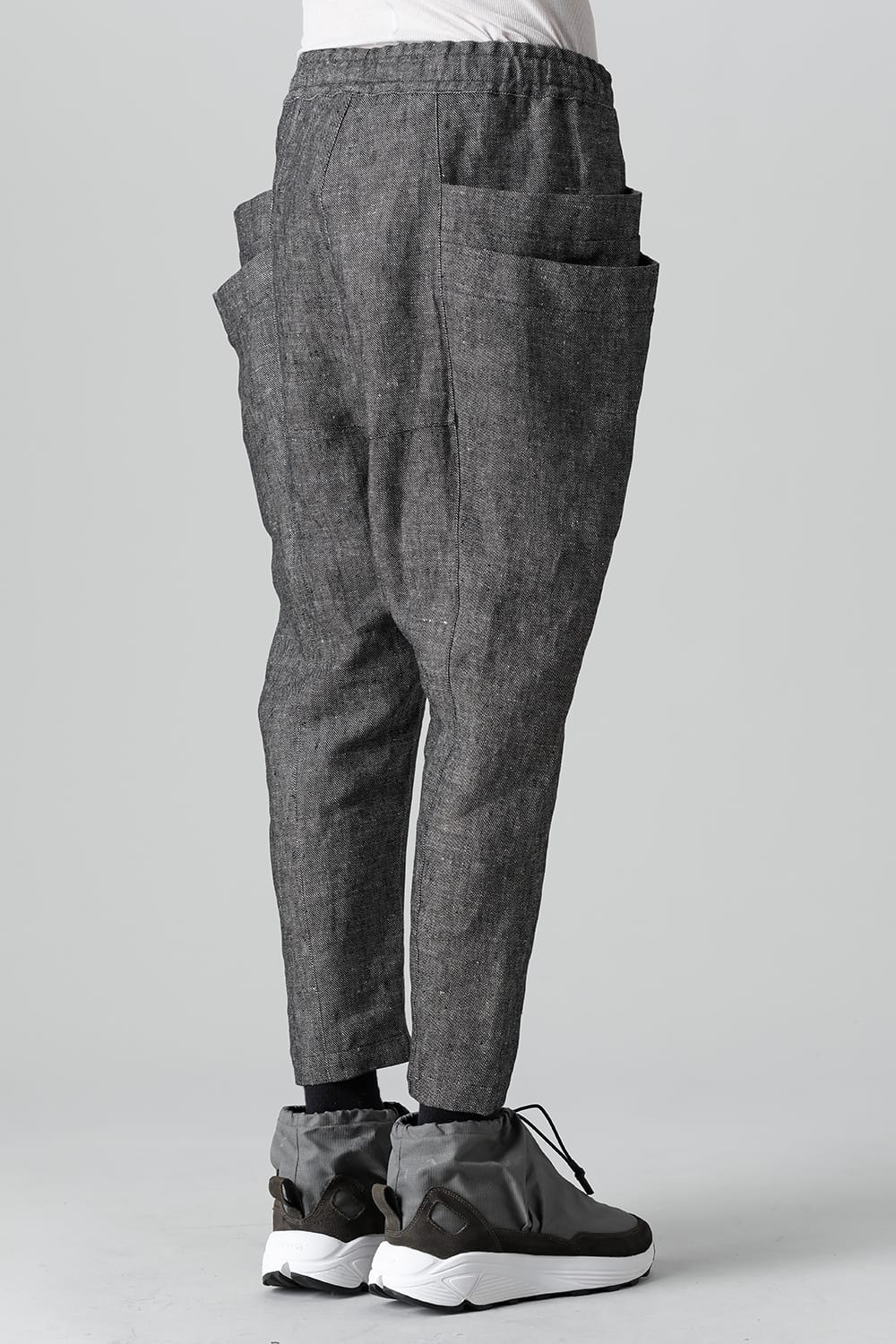 Heavy Linen Jodhpur T.Black