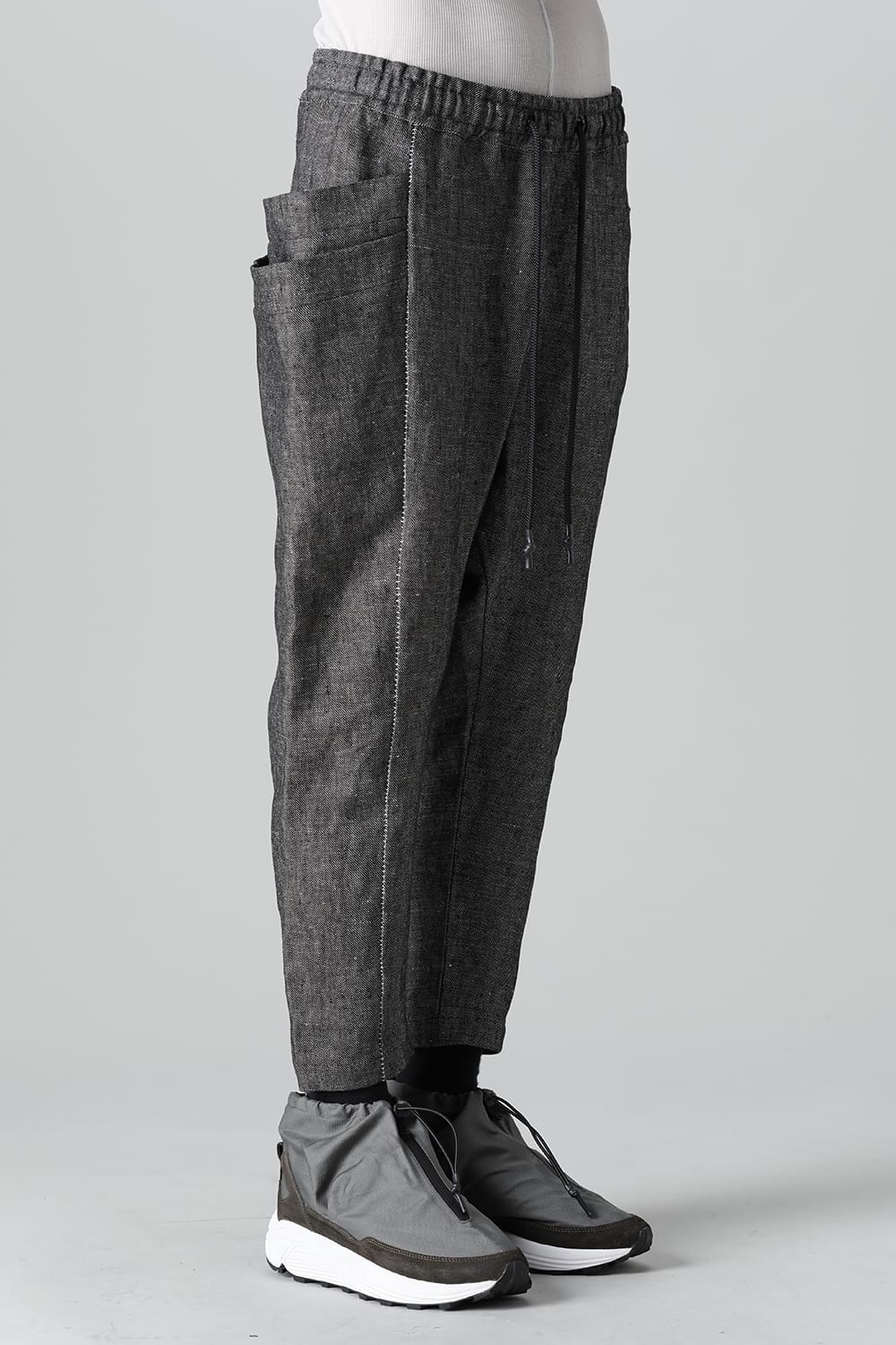 Heavy Linen Jodhpur T.Black