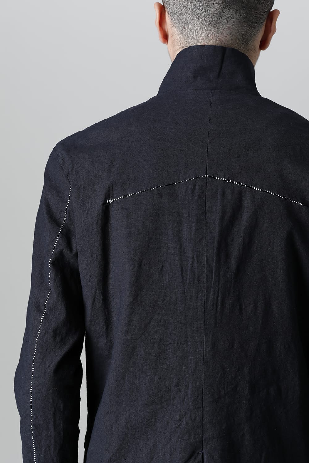 Linen Jersey Jacket D.Navy