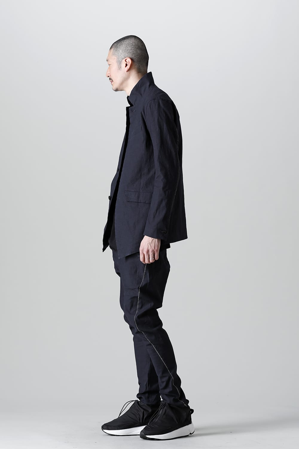Linen Jersey Jacket D.Navy