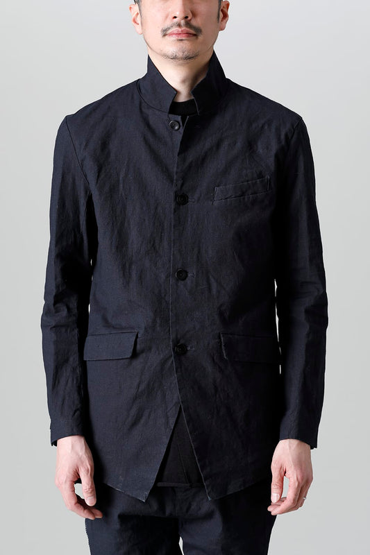 Linen Jersey Jacket D.Navy