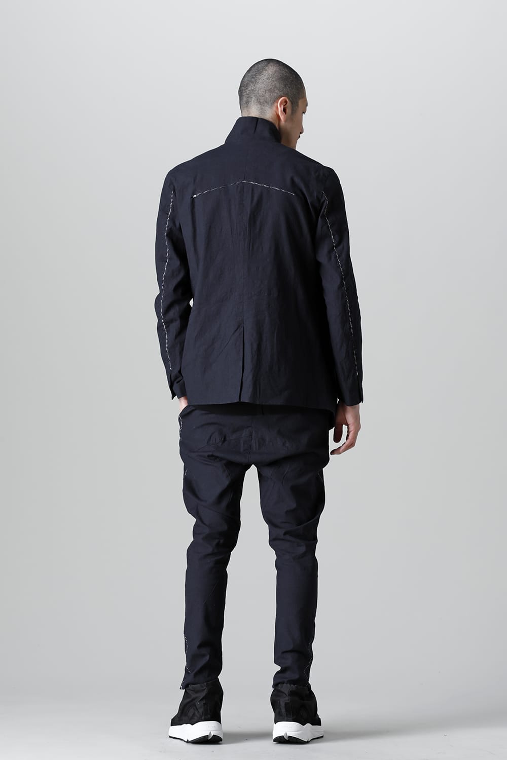Linen Jersey Jacket D.Navy