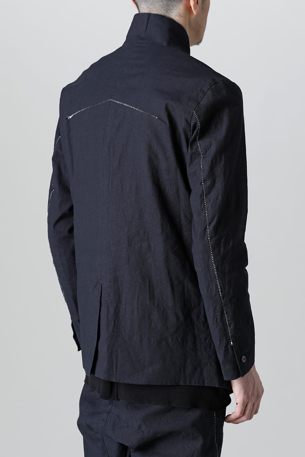 Linen Jersey Jacket D.Navy