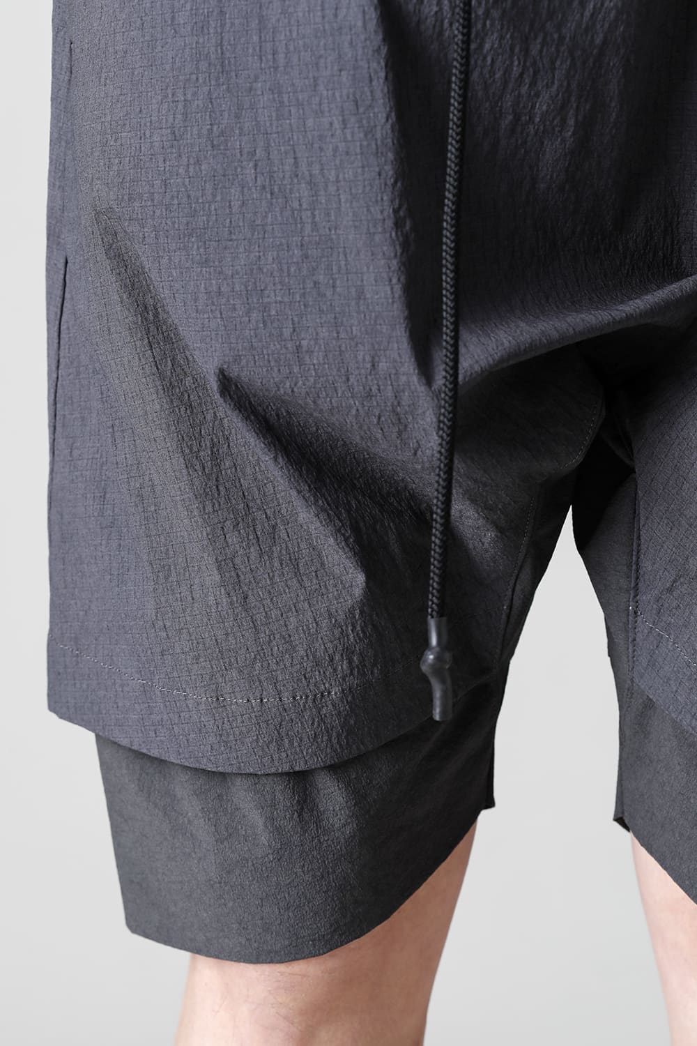 Layered Shorts Graphite Black
