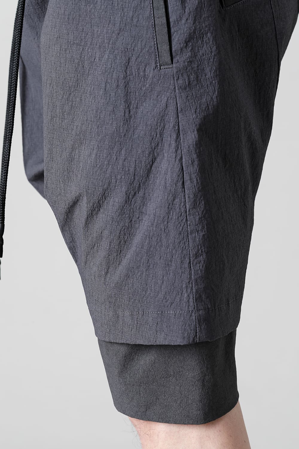 Layered Shorts Graphite Black