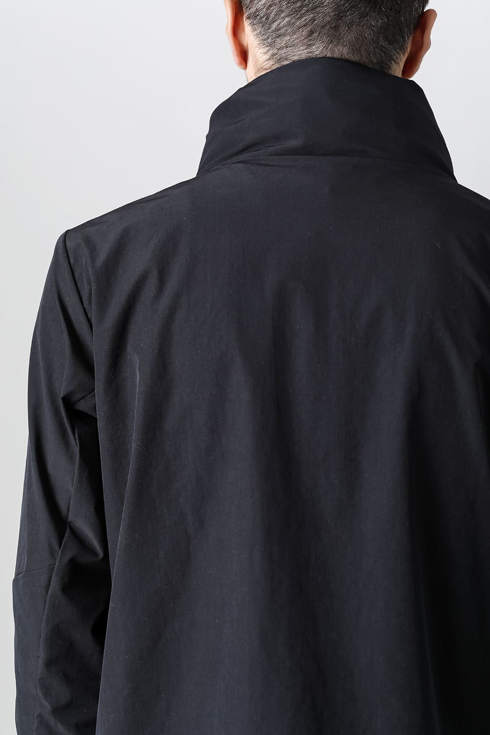 Stand Hoodie Jacket Black