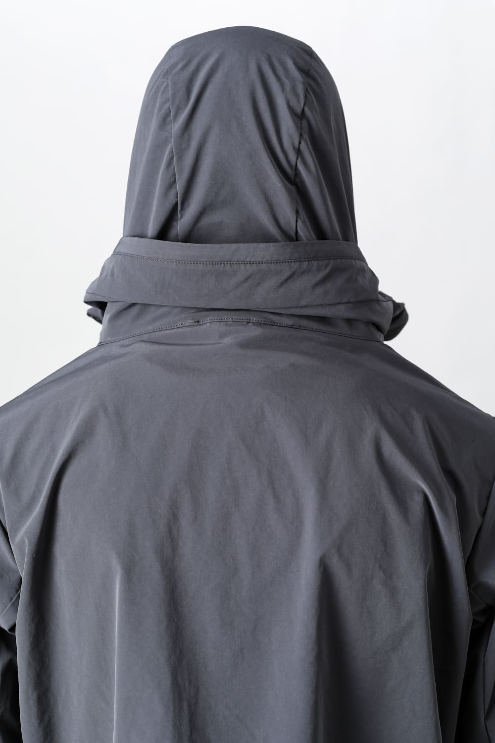 Stand Hoodie Jacket Graphite Gray