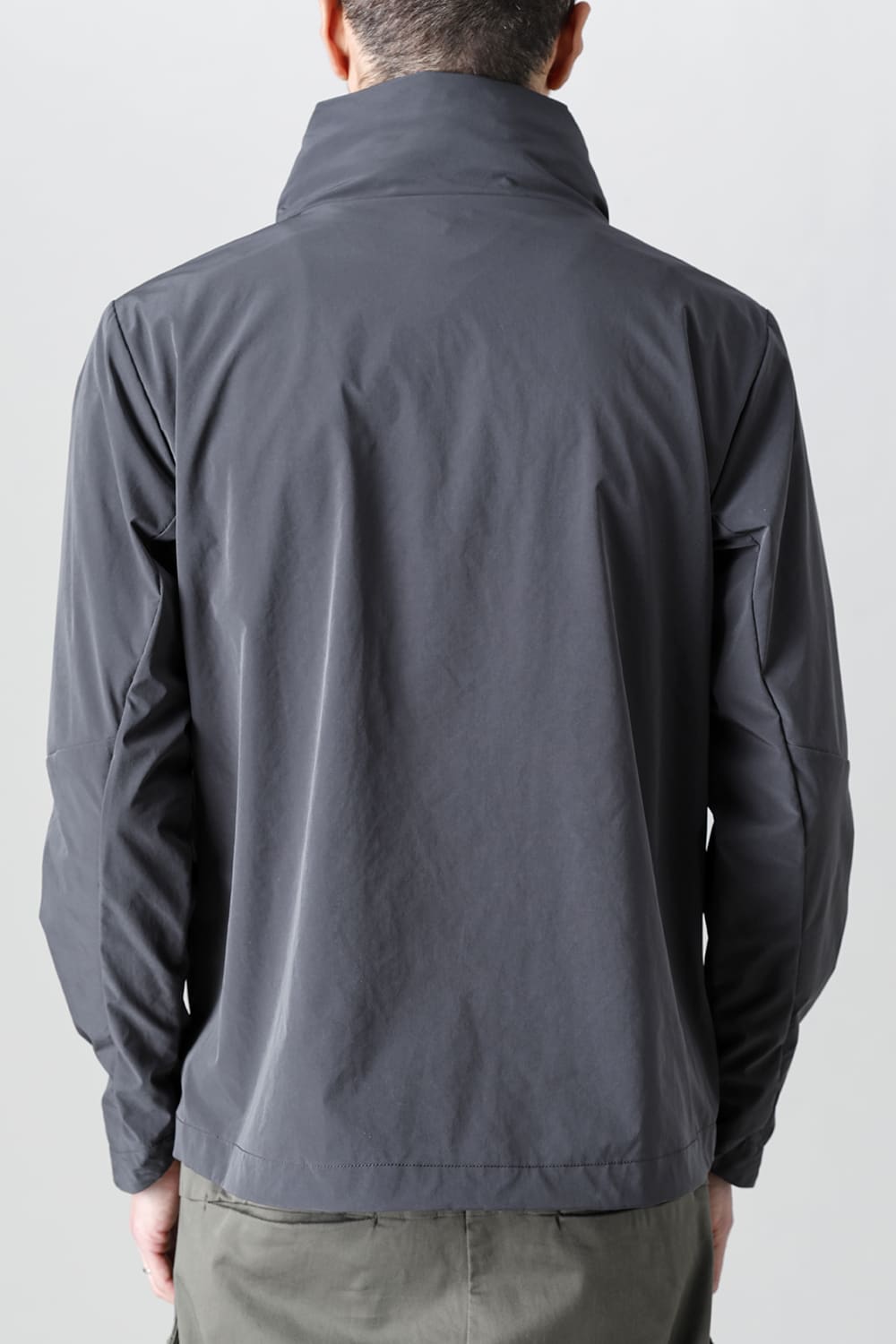 Stand Hoodie Jacket Graphite Gray