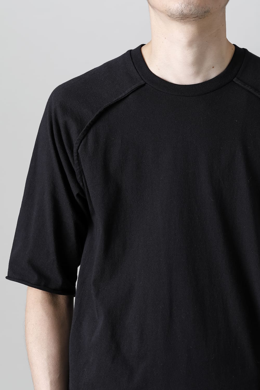 Solid Baseball-T Black