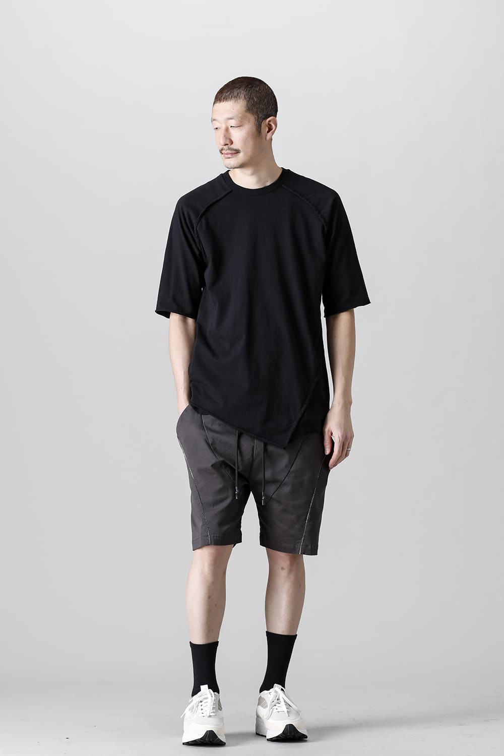 Solid Baseball-T Black