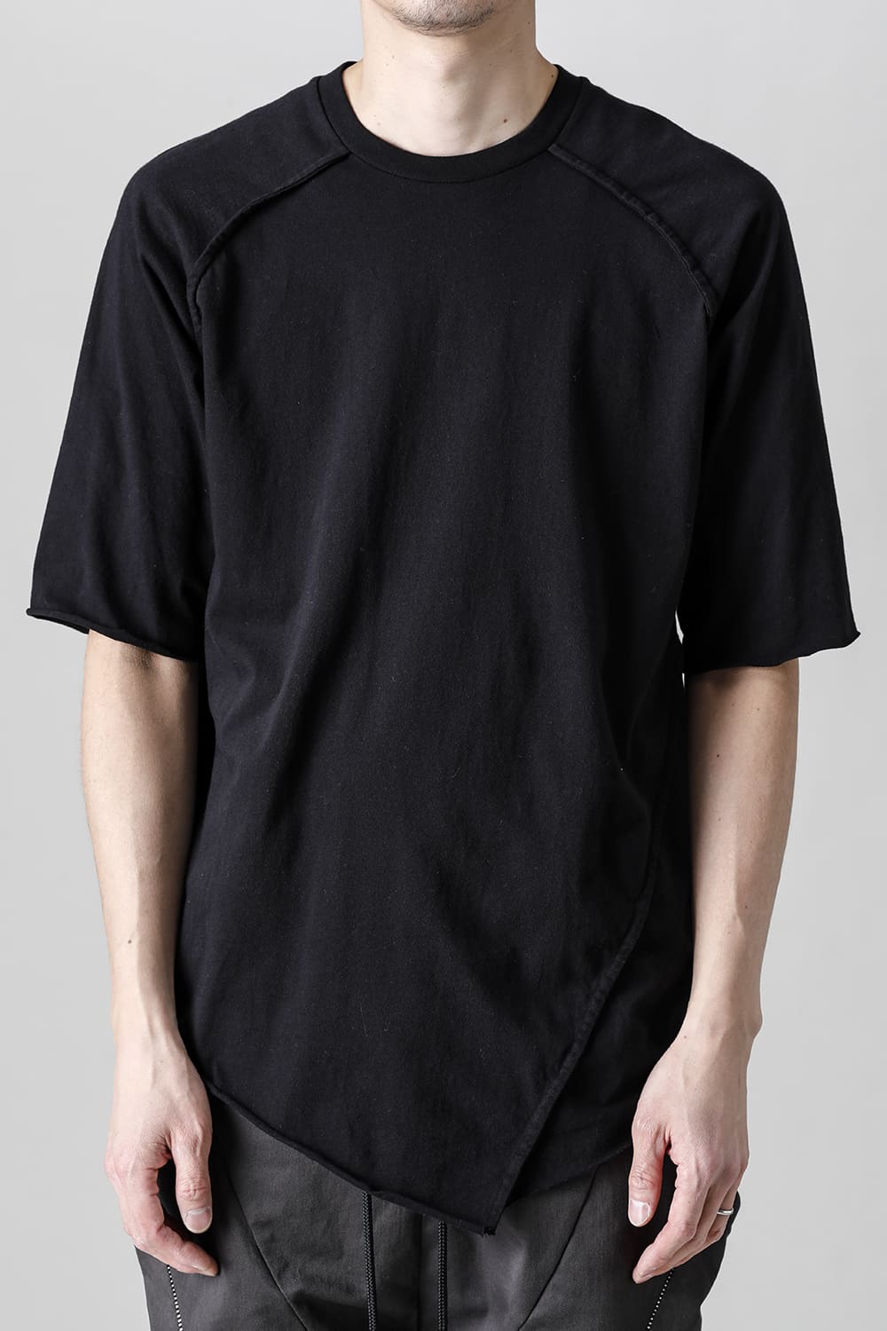 Solid Baseball-T Black