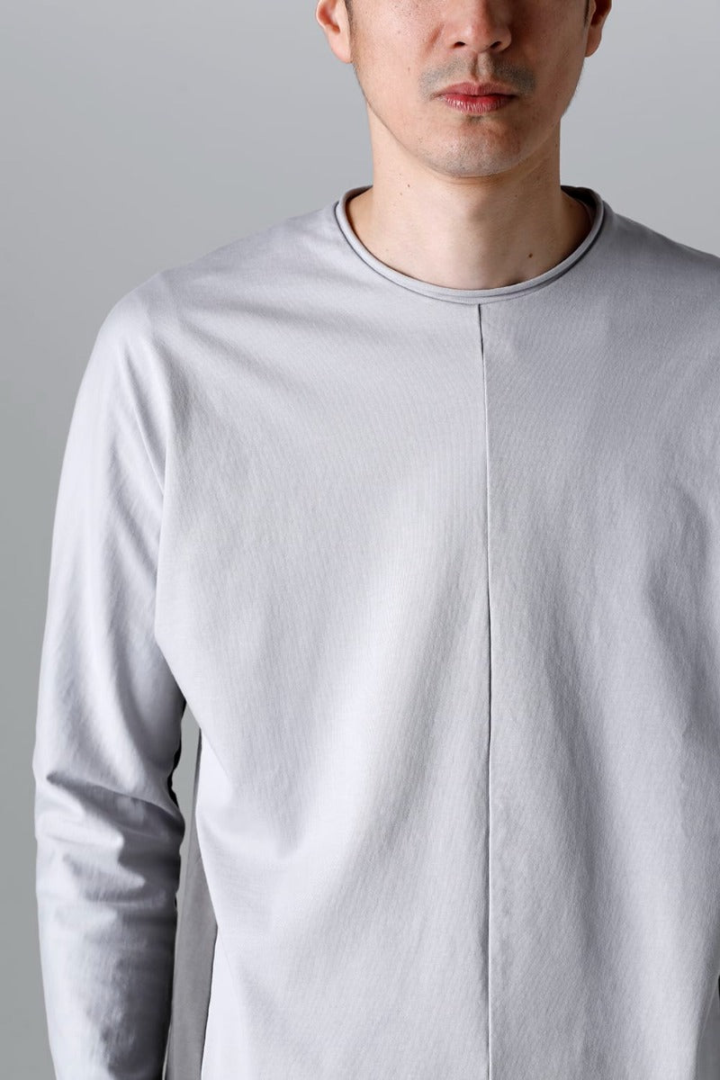 ドルマン L/S ライトグレー × シャーク