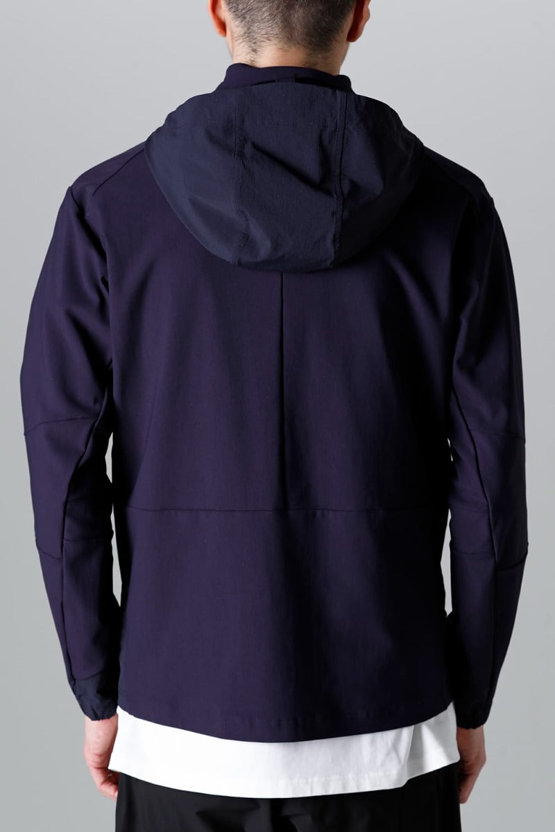 Stand Hoodie Jacket Almandine