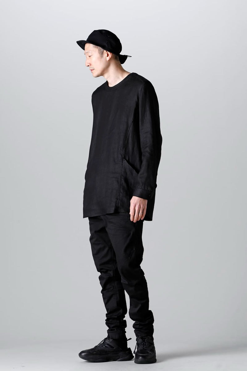 Solid Shirt L/S Black