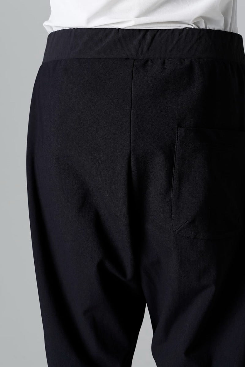 ライト サルエルジャージー ブラック