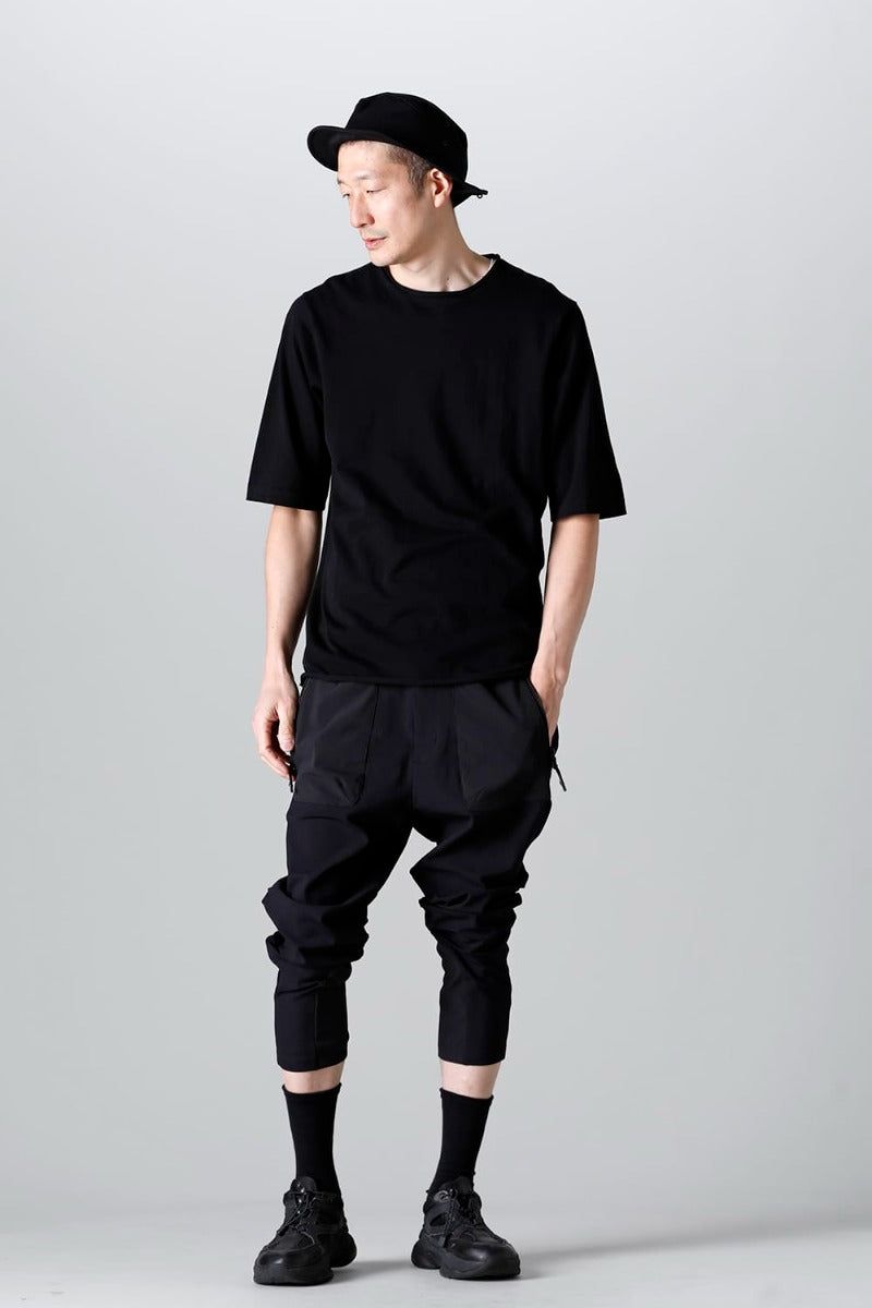 ライト サルエルジャージー ブラック