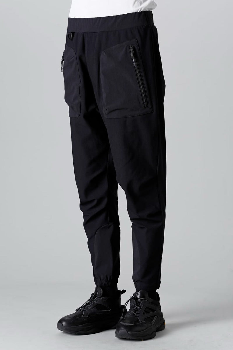 ライト サルエルジャージー ブラック