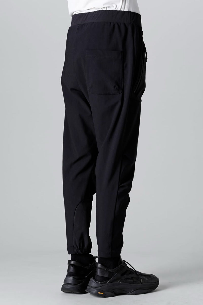 ライト サルエルジャージー ブラック