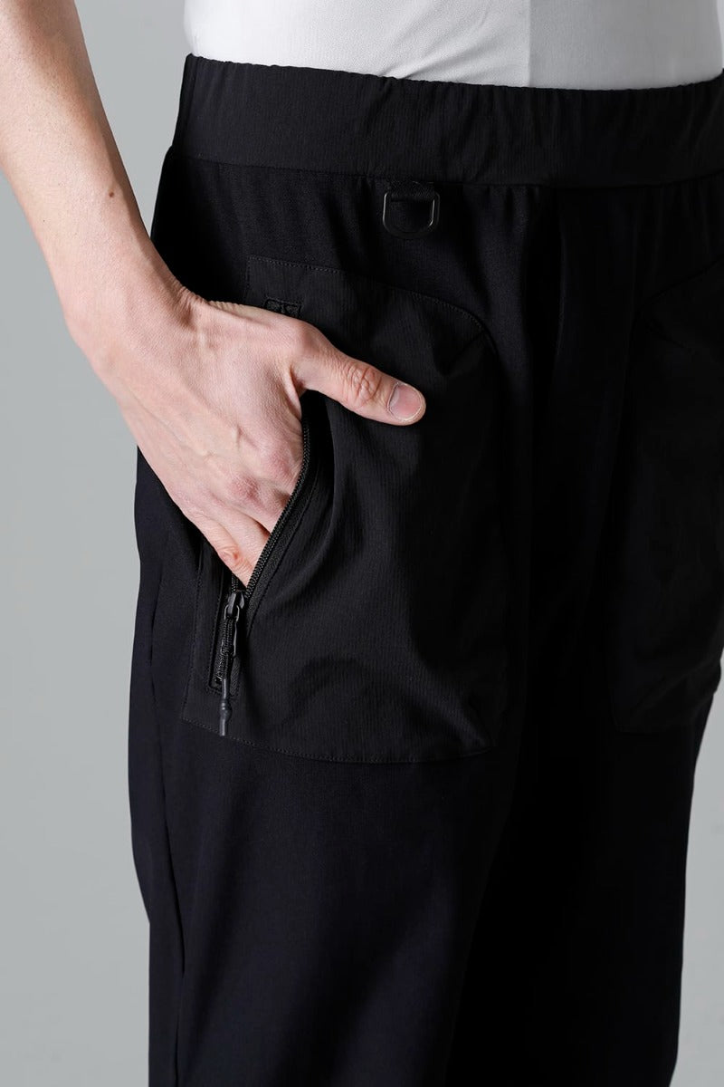 ライト サルエルジャージー ブラック