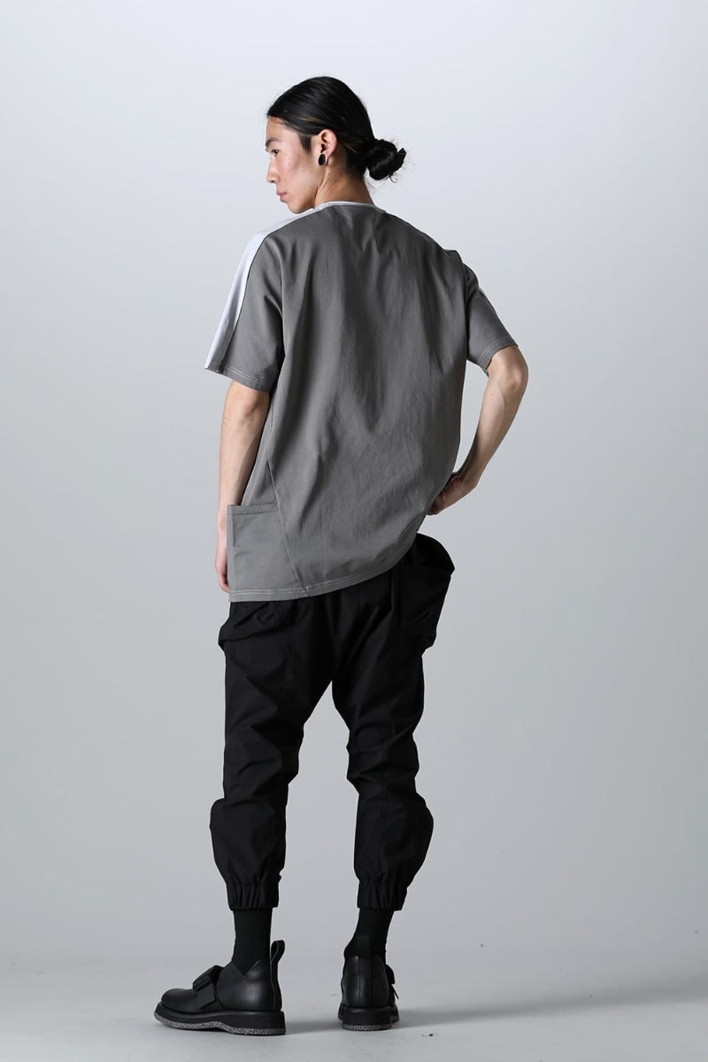 ドルマンT ライトグレー × シャーク