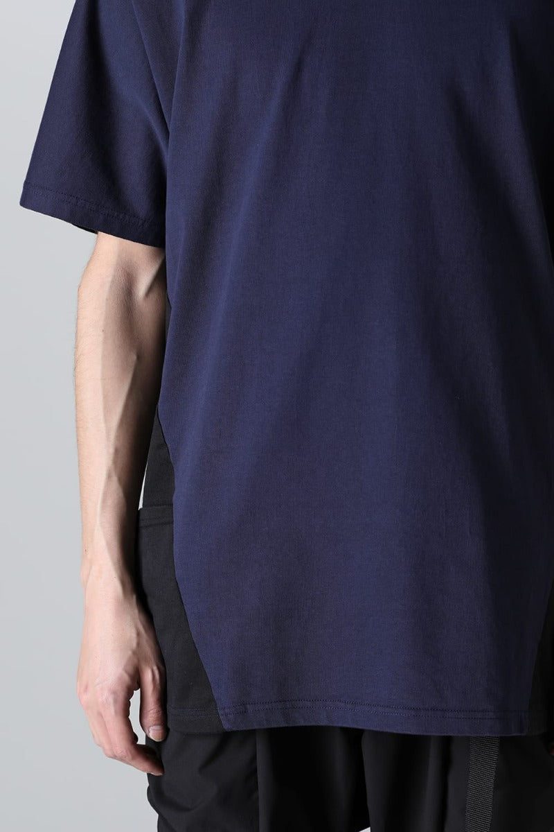 ドルマンT ネイビー × ブラック