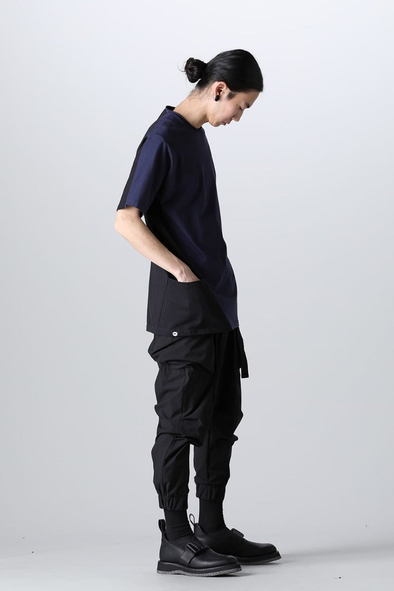 ドルマンT ネイビー × ブラック