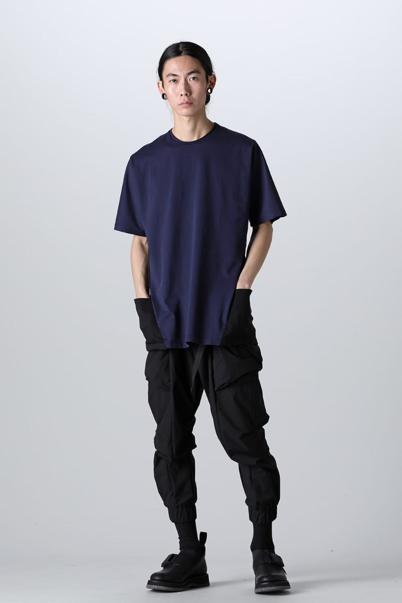 ドルマンT ネイビー × ブラック